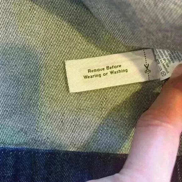 Madewell Denim Zip Up Mini Skirt Blue Size 29 Medium/Dark Wash Front Pocket - Picture 7 of 11